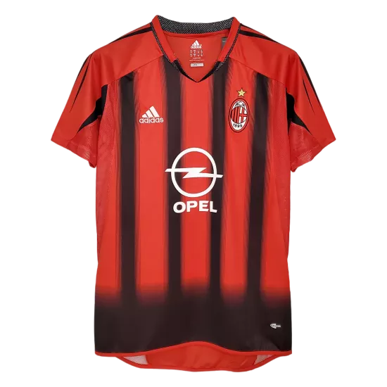 AC Milan Classic Football Shirt Home 2004/05 - bestfootballkits