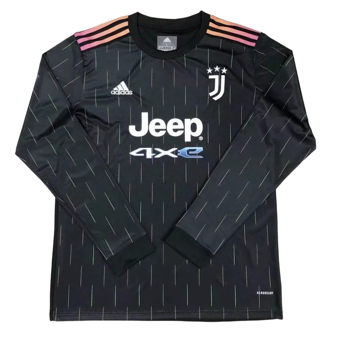 Juventus Long Sleeve Football Shirt Away 2021/22