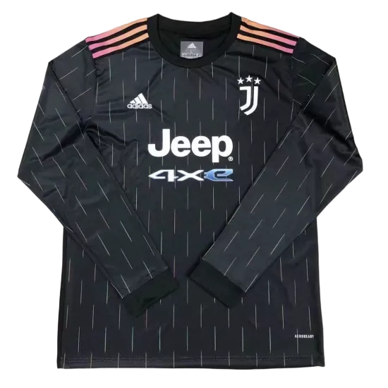 Juventus Long Sleeve Football Shirt Away 2021/22 - bestfootballkits