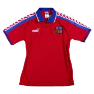 Czech Republic Classic Football Shirt Home 1996 - bestfootballkits