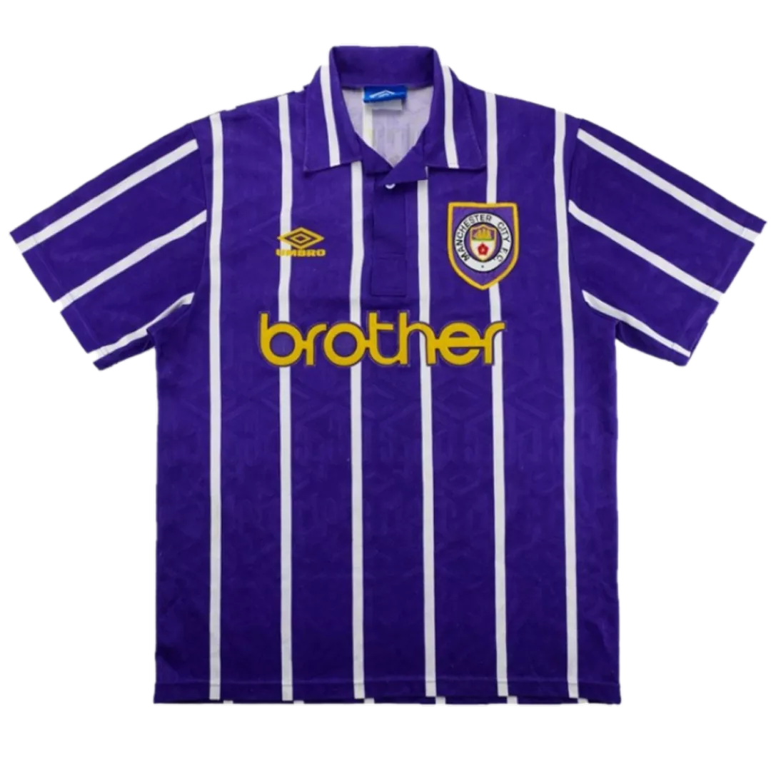 Manchester City Classic Football Shirt Away 1993