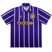 Manchester City Classic Football Shirt Away 1993 - bestfootballkits
