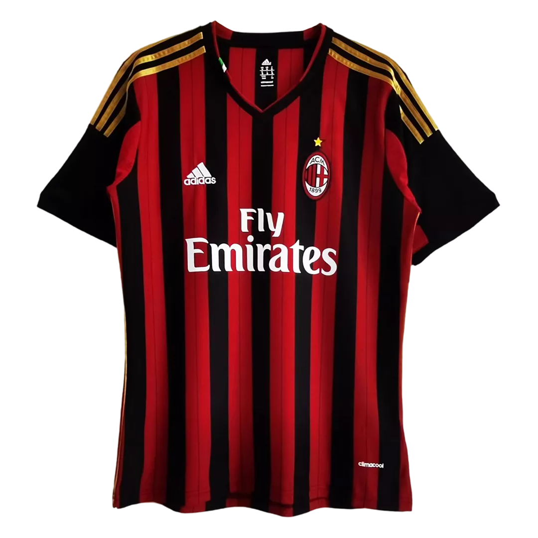 AC Milan Classic Football Shirt Home 2013/14