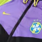 Brazil Windbreaker Hoodie Jacket 2021/22 - bestfootballkits