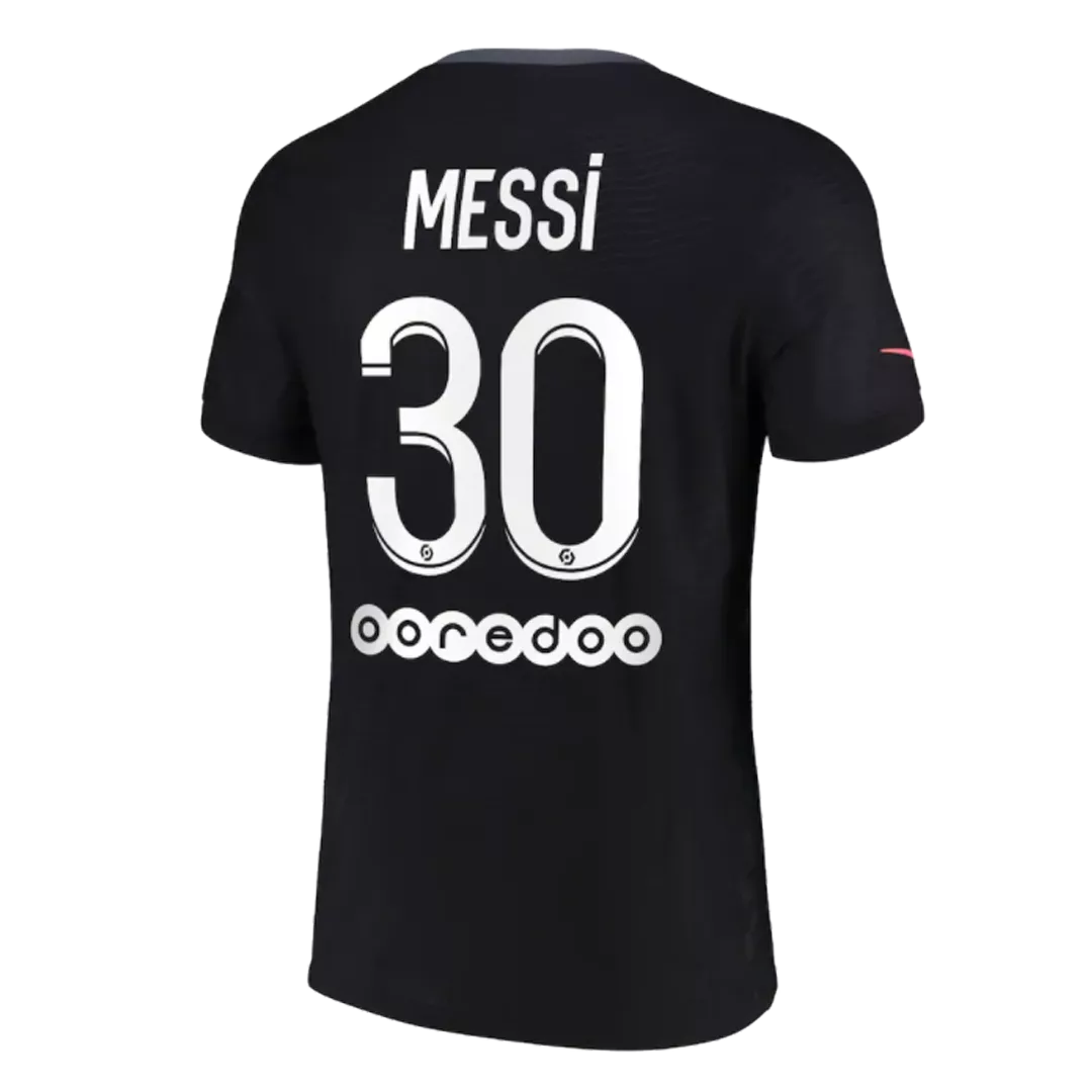 Authentic Messi #30 PSG Football Shirt Third Away 2021/22