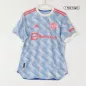 Authentic Manchester United Football Shirt Away 2021/22 - bestfootballkits
