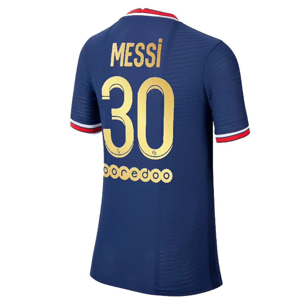 Authentic Messi #30 PSG Football Shirt Home 2021/22 - Special Edition
