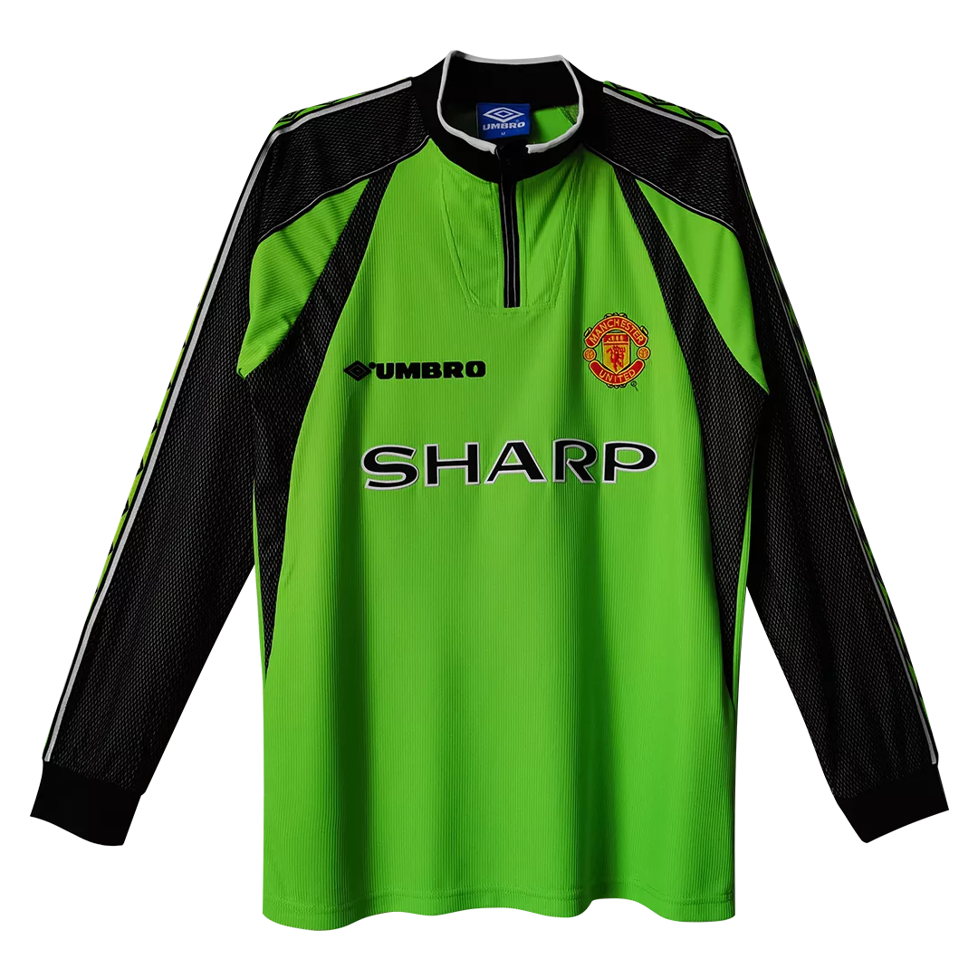 Manchester United Classic Football Shirt Long Sleeve 1998/99