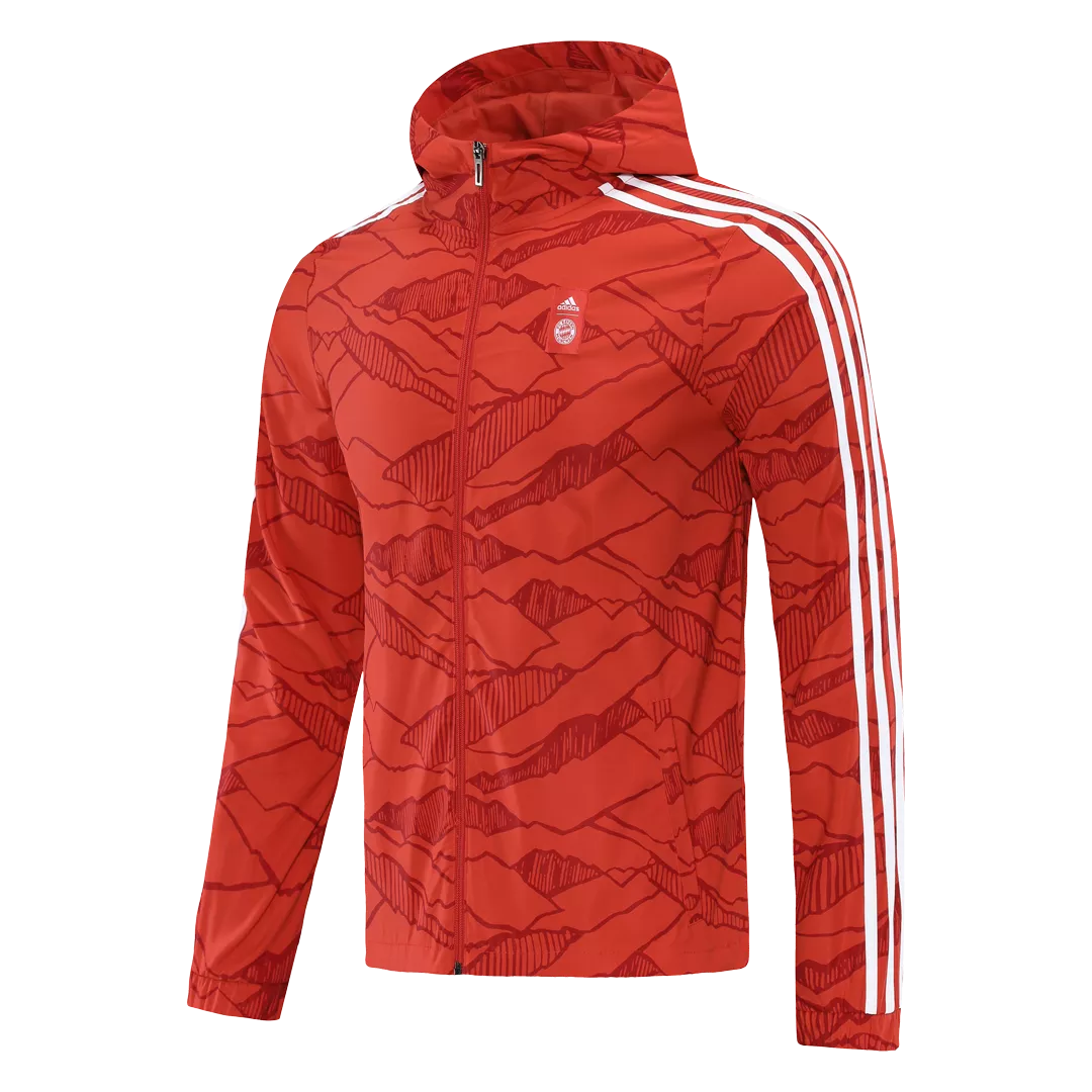 Bayern Munich Windbreaker Hoodie Jacket 2021/22