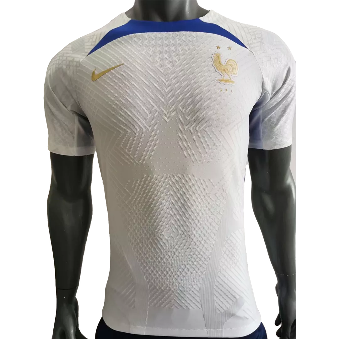 Authentic France Football Shirt Pre-Match Training 2022 - White