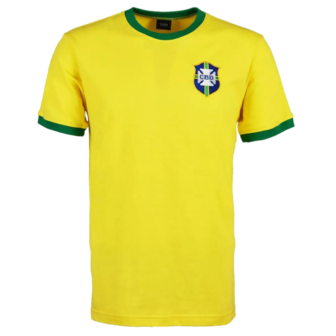 Brazil Classic Football Shirt Home 1970