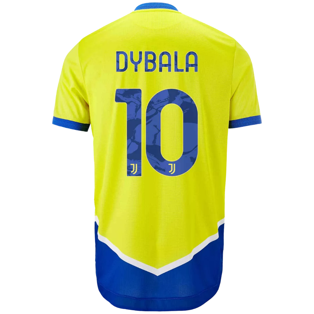 Authentic DYBALA #10 Juventus Football Shirt Third Away 2021/22