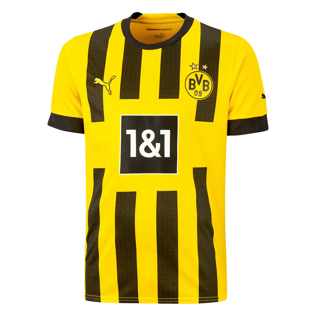 BELLINGHAM #22 Borussia Dortmund Football Shirt Home 2022/23 - bestfootballkits