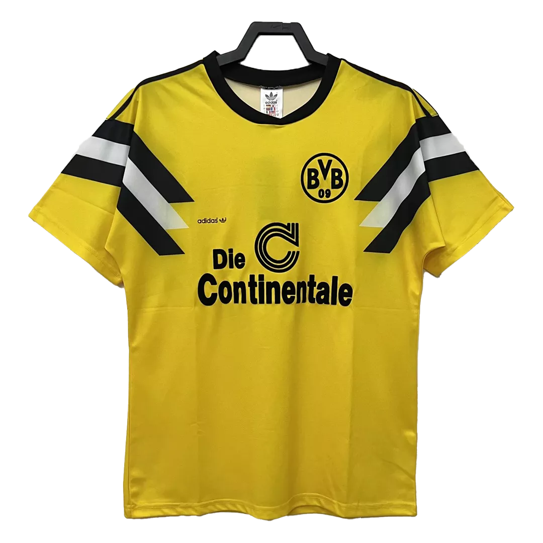 Borussia Dortmund Classic Football Shirt Home 1989