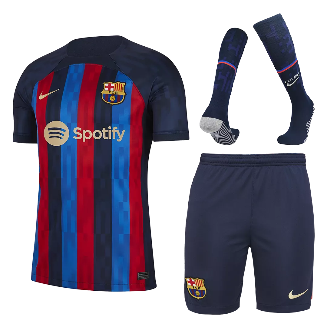 Barcelona Football Kit (Shirt+Shorts+Socks) Home 2022/23