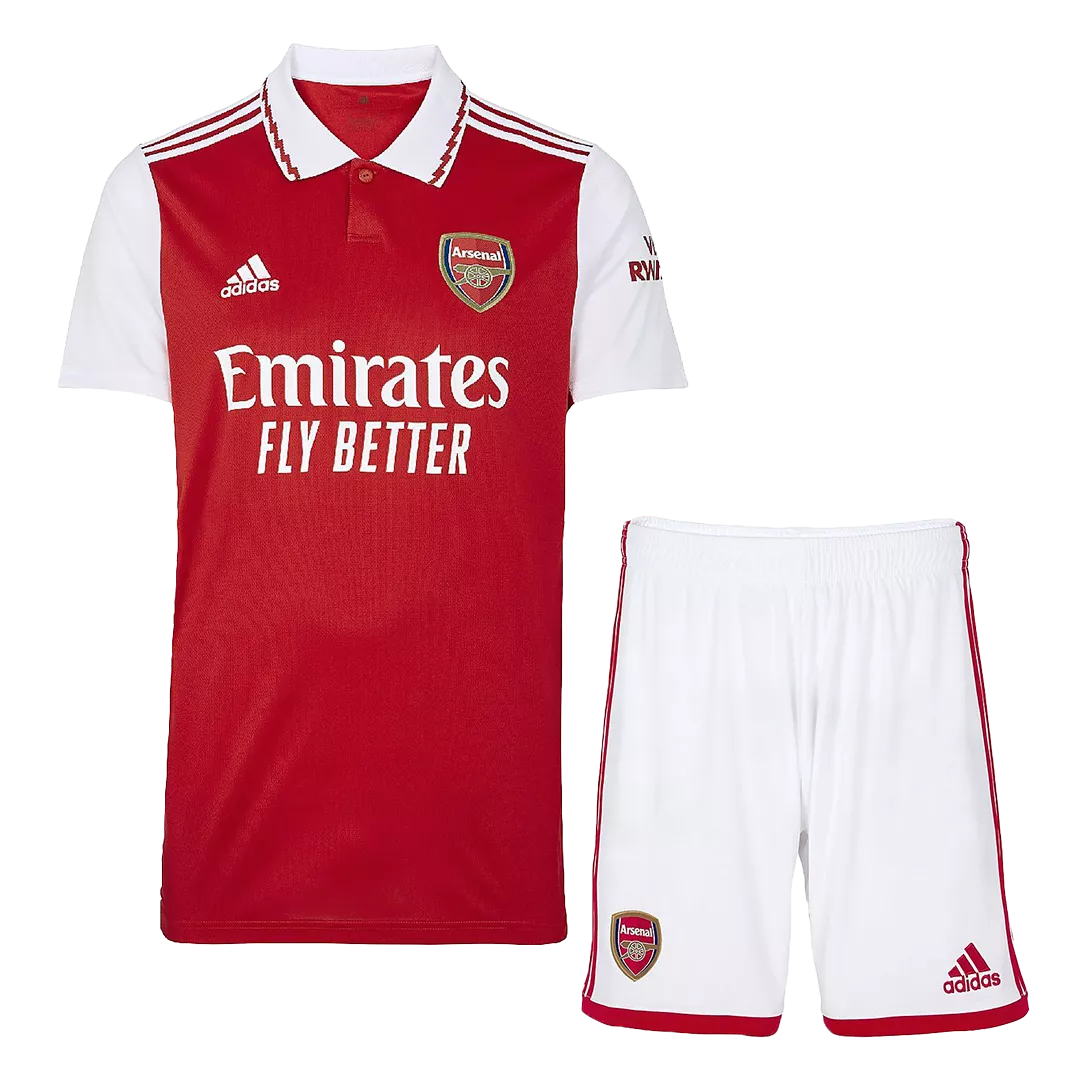 Kid's Arsenal Football Kit (Shirt+Shorts) Home 2022/23