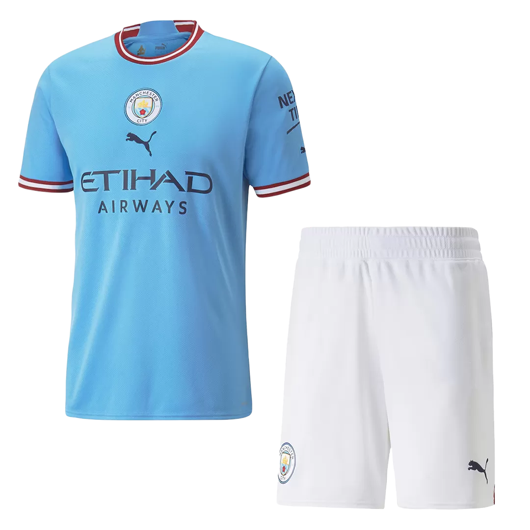 Manchester City Football Kit (Shirt+Shorts) Home 2022/23