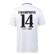 CHAMPIONS #14 Real Madrid Football Shirt Home 2022/23 - bestfootballkits