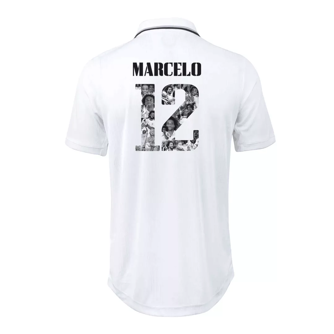 Authentic MARCELO #12 Real Madrid Football Shirt Home 2022/23