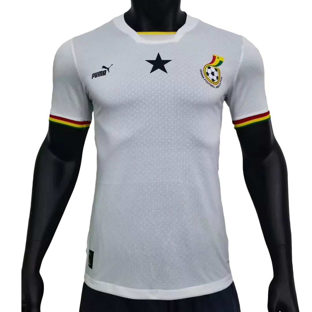 Authentic Ghana Football Shirt Home 2022