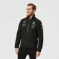 Men's Mercedes AMG Petronas F1 Racing Team Softshell Jacket- Black 2021 - bestfootballkits