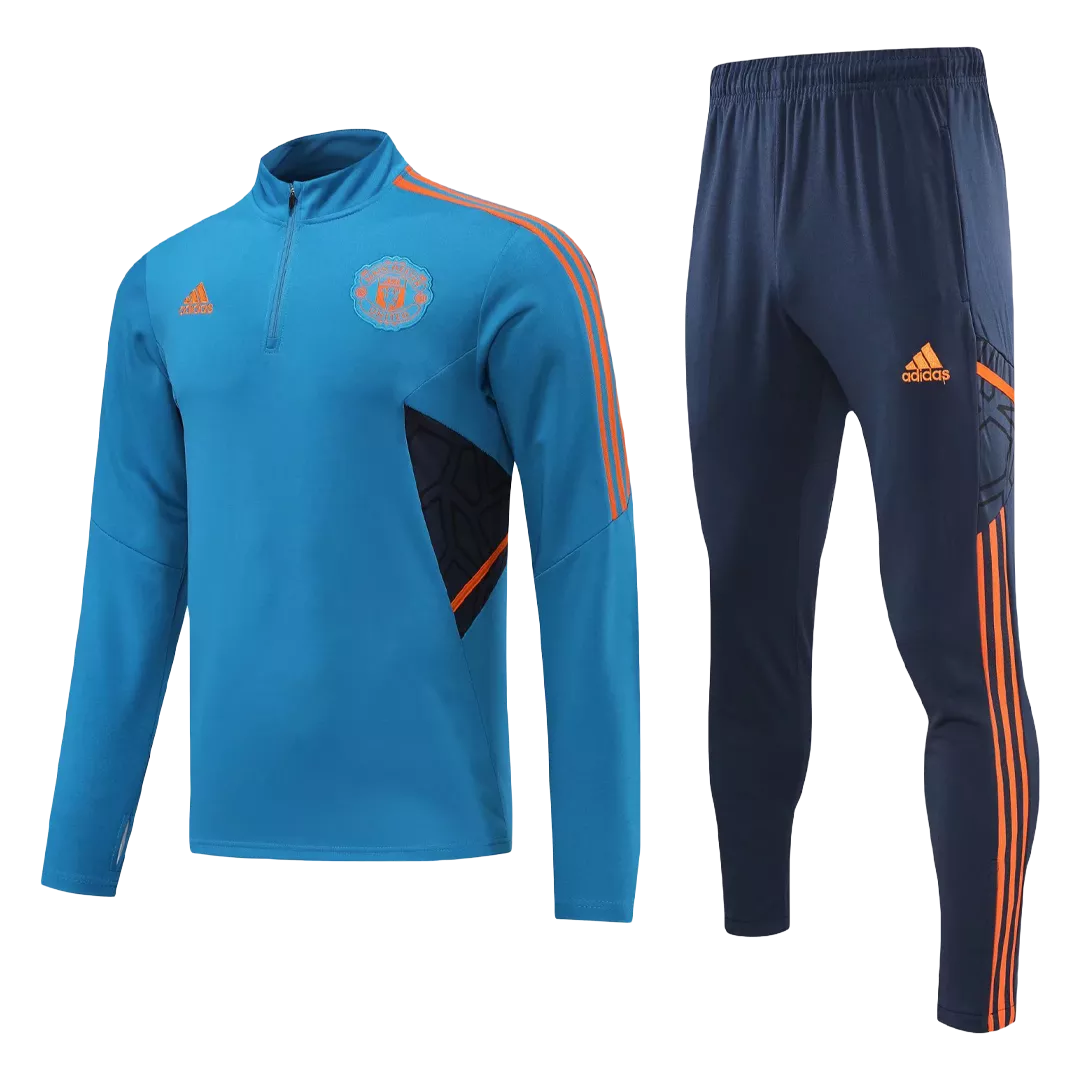 Manchester United Zipper Sweatshirt Kit(Top+Pants) 2022/23