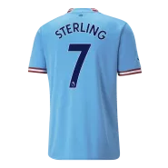 STERLING #7 Manchester City Football Shirt Home 2022/23 - bestfootballkits