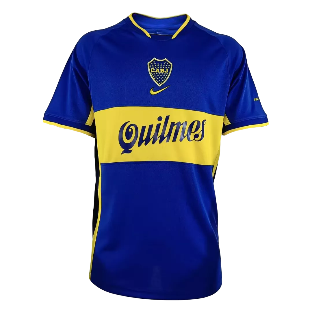 Boca Juniors Classic Football Shirt Home 2001/02