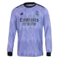 VALVERDE #15 Real Madrid Long Sleeve Football Shirt Away 2022/23 - bestfootballkits
