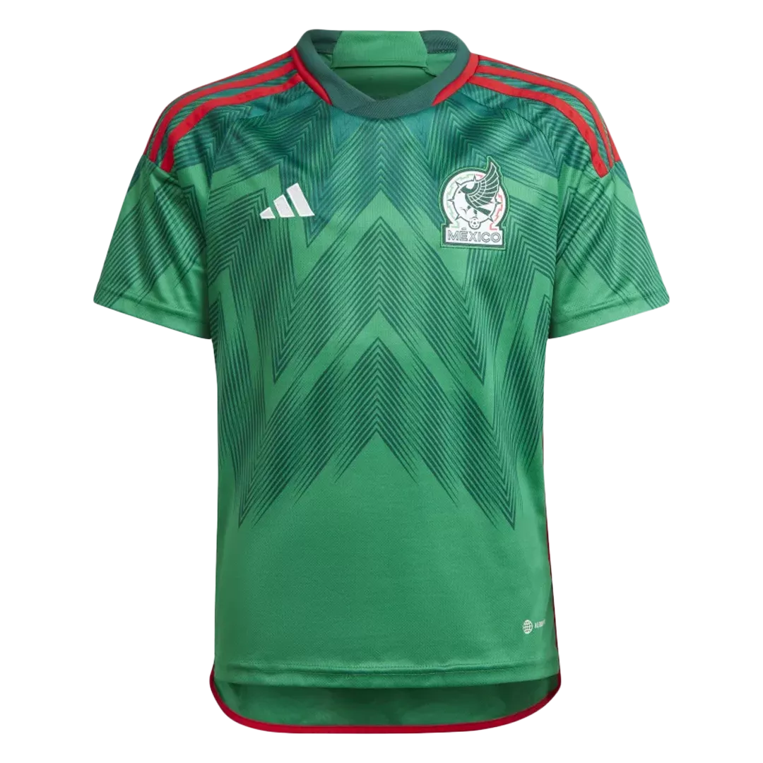 Mexico Football Kit (Shirt+Shorts+Socks) Home 2022 - bestfootballkits
