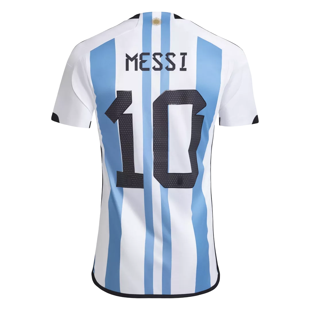 Messi #10 Argentina Football Shirt Home 2022
