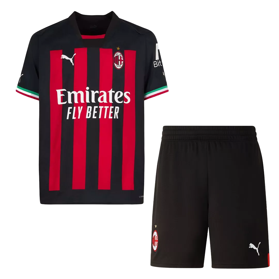AC Milan Football Kit (Shirt+Shorts) Home 2022/23