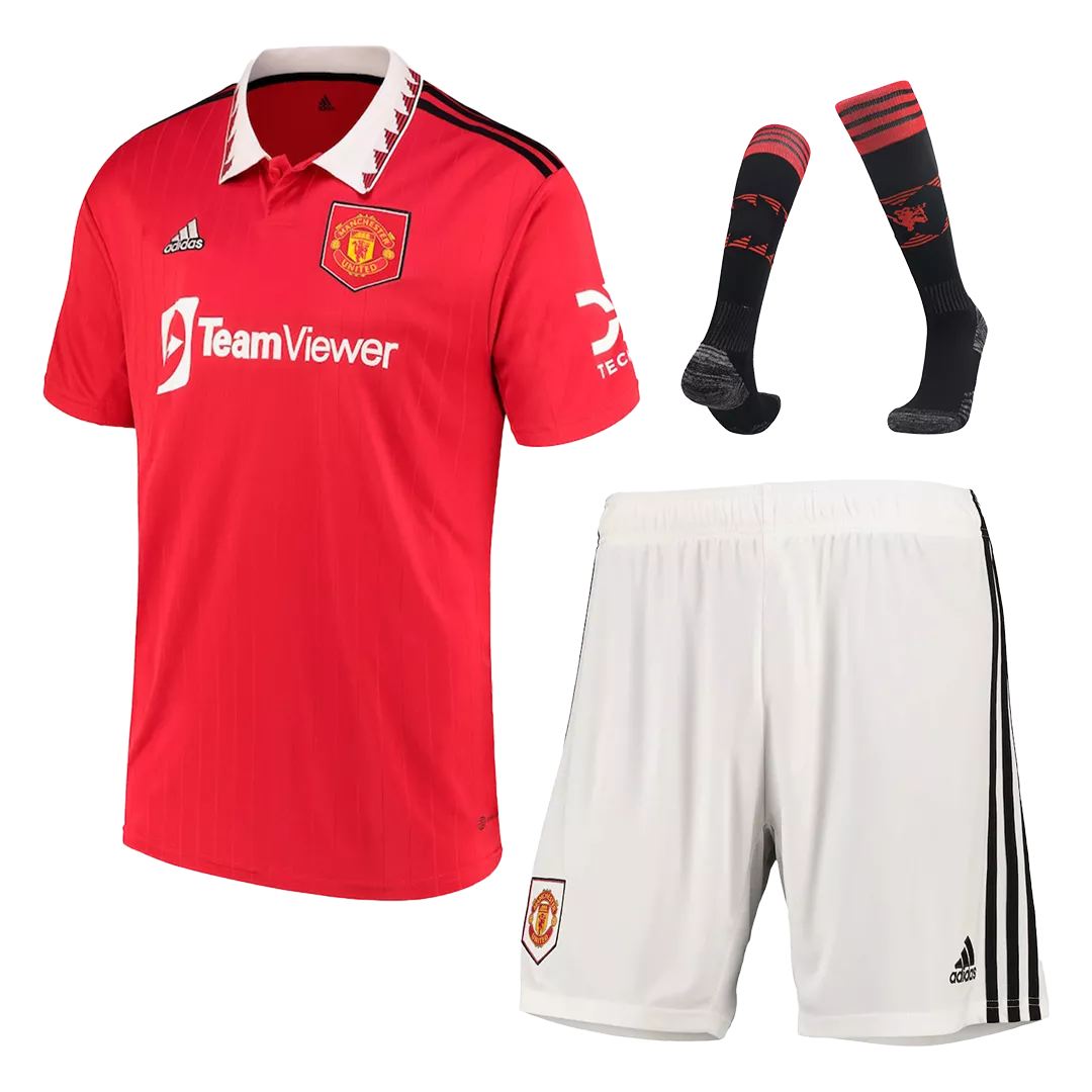 Manchester United Football Kit (Shirt+Shorts+Socks) Home 2022/23