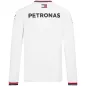 Mercedes AMG Petronas F1 Racing Team Long Sleeve T-Shirt - White 2022 - bestfootballkits
