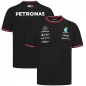 Mercedes AMG Petronas F1 Racing Team T-Shirt - Black 2022 - bestfootballkits