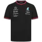 Mercedes AMG Petronas F1 Racing Team T-Shirt - Black 2022 - bestfootballkits