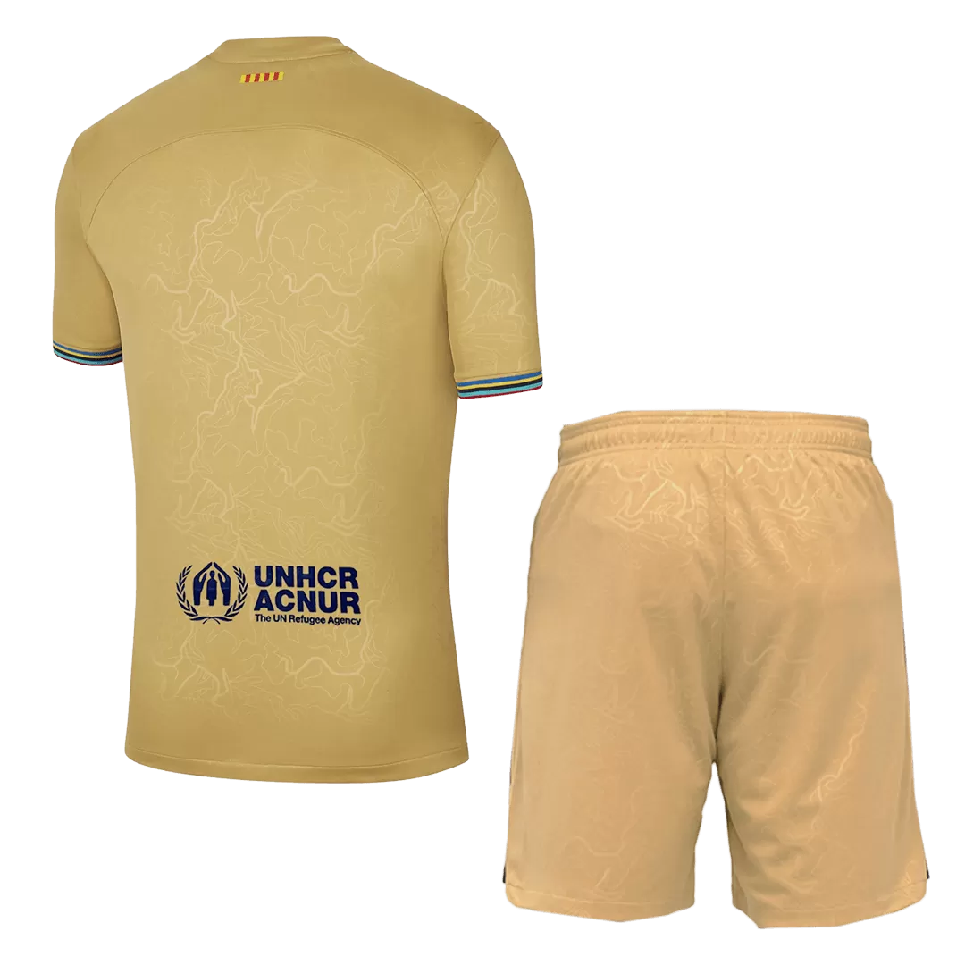 Barcelona Football Kit (Shirt+Shorts) Away 2022/23 - bestfootballkits