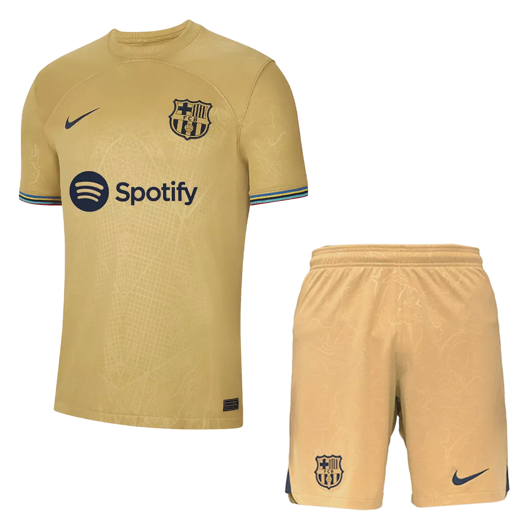 Barcelona Football Kit (Shirt+Shorts) Away 2022/23
