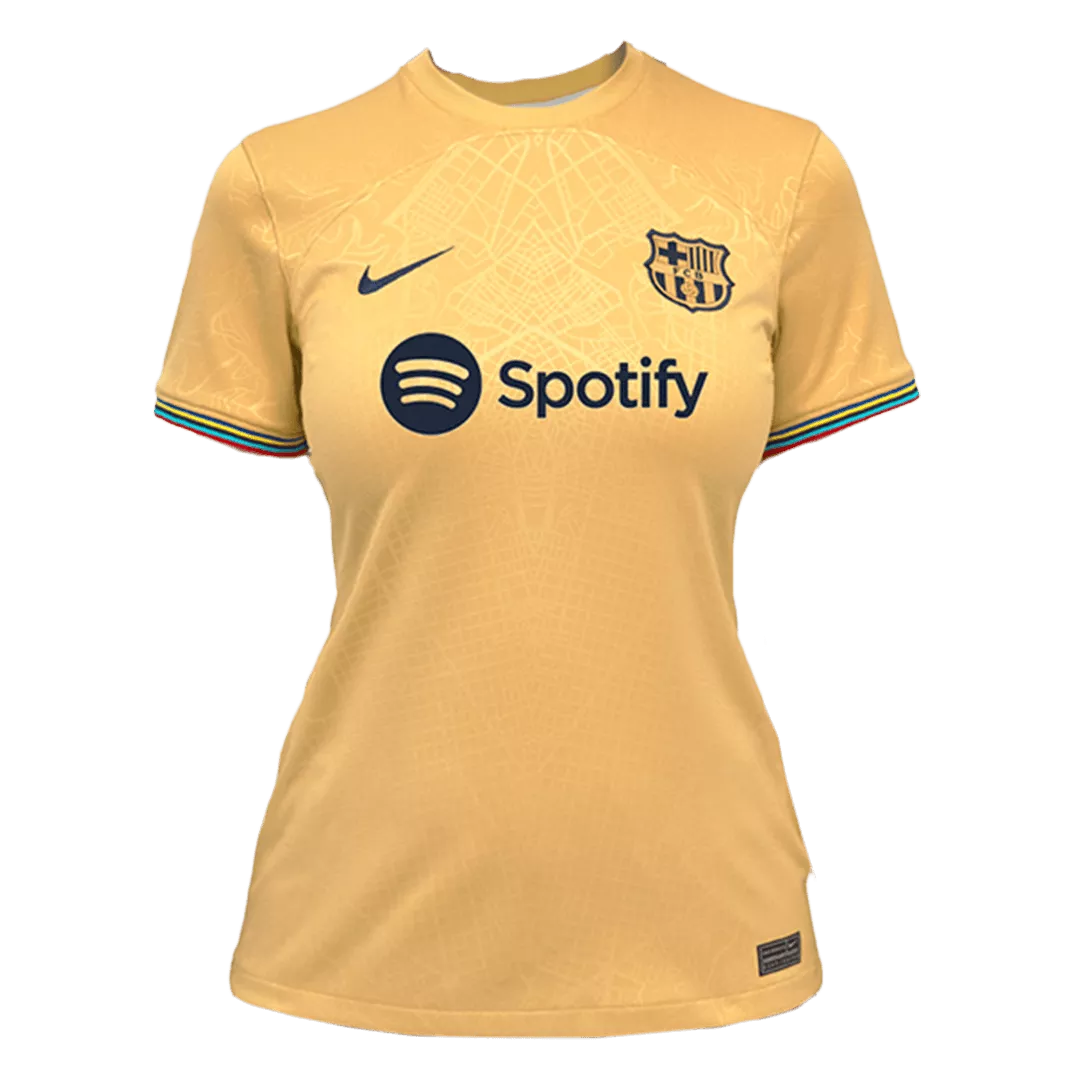 Women's Barcelona Football Shirt Away 2022/23