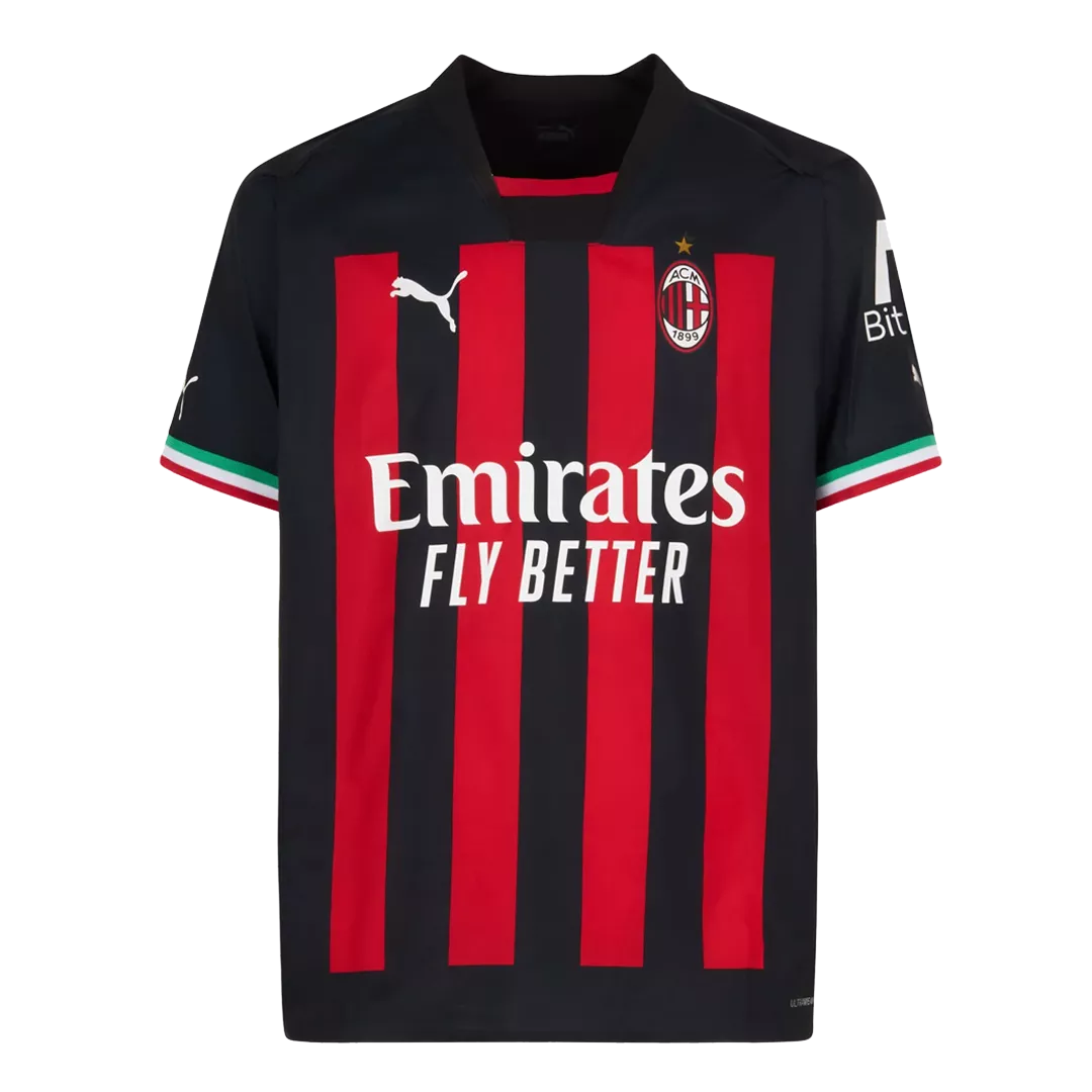 Authentic AC Milan Football Shirt Home 2022/23