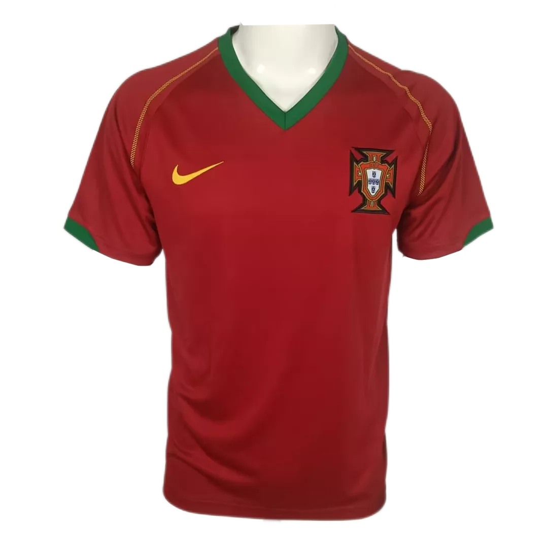 Portugal Classic Football Shirt Home 2006