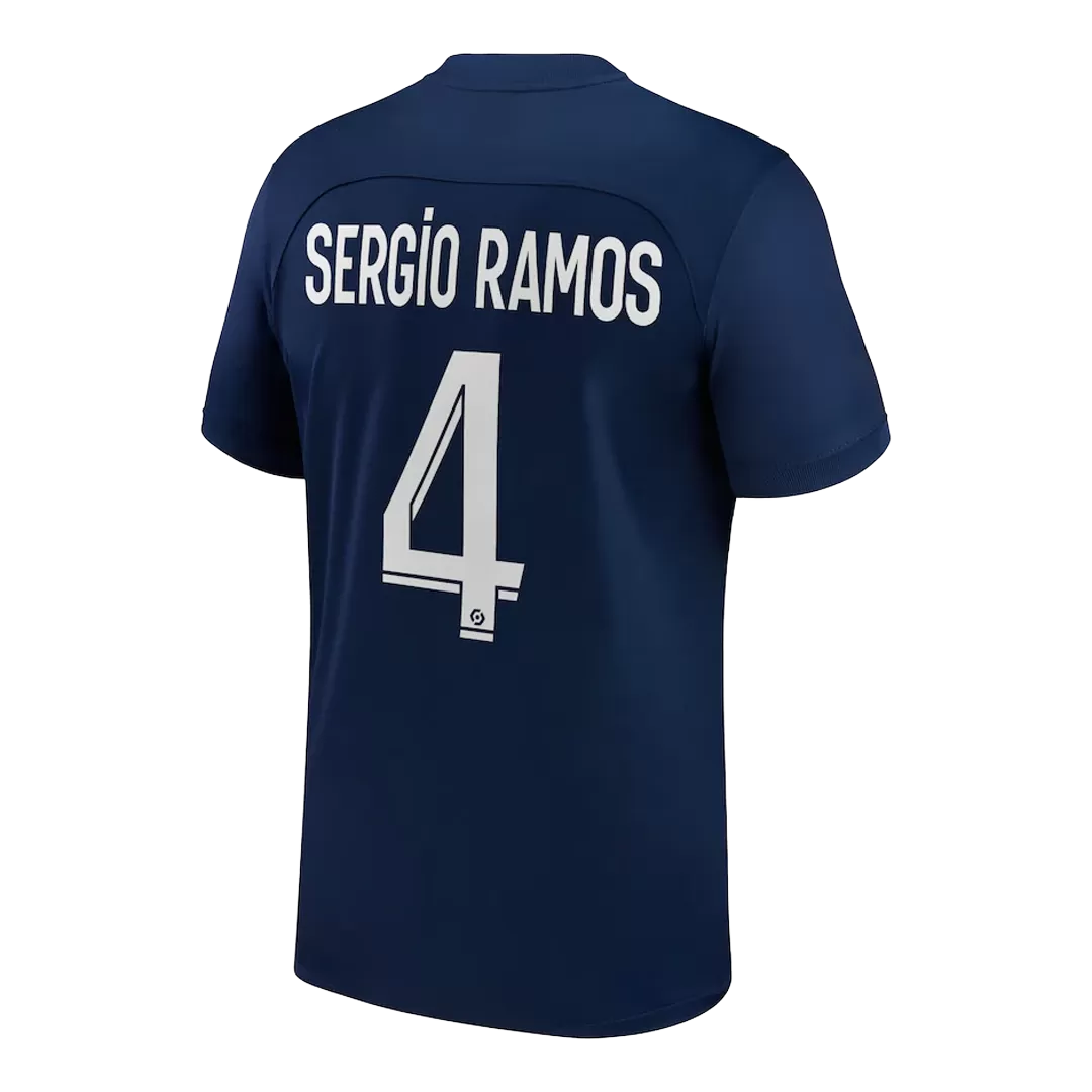 SERGIO RAMOS #4 PSG Football Shirt Home 2022/23