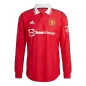 Authentic RONALDO #7 Manchester United Long Sleeve Football Shirt Home 2022/23 - bestfootballkits