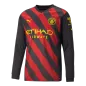 HAALAND #9 Manchester City Long Sleeve Football Shirt Away 2022/23 - bestfootballkits