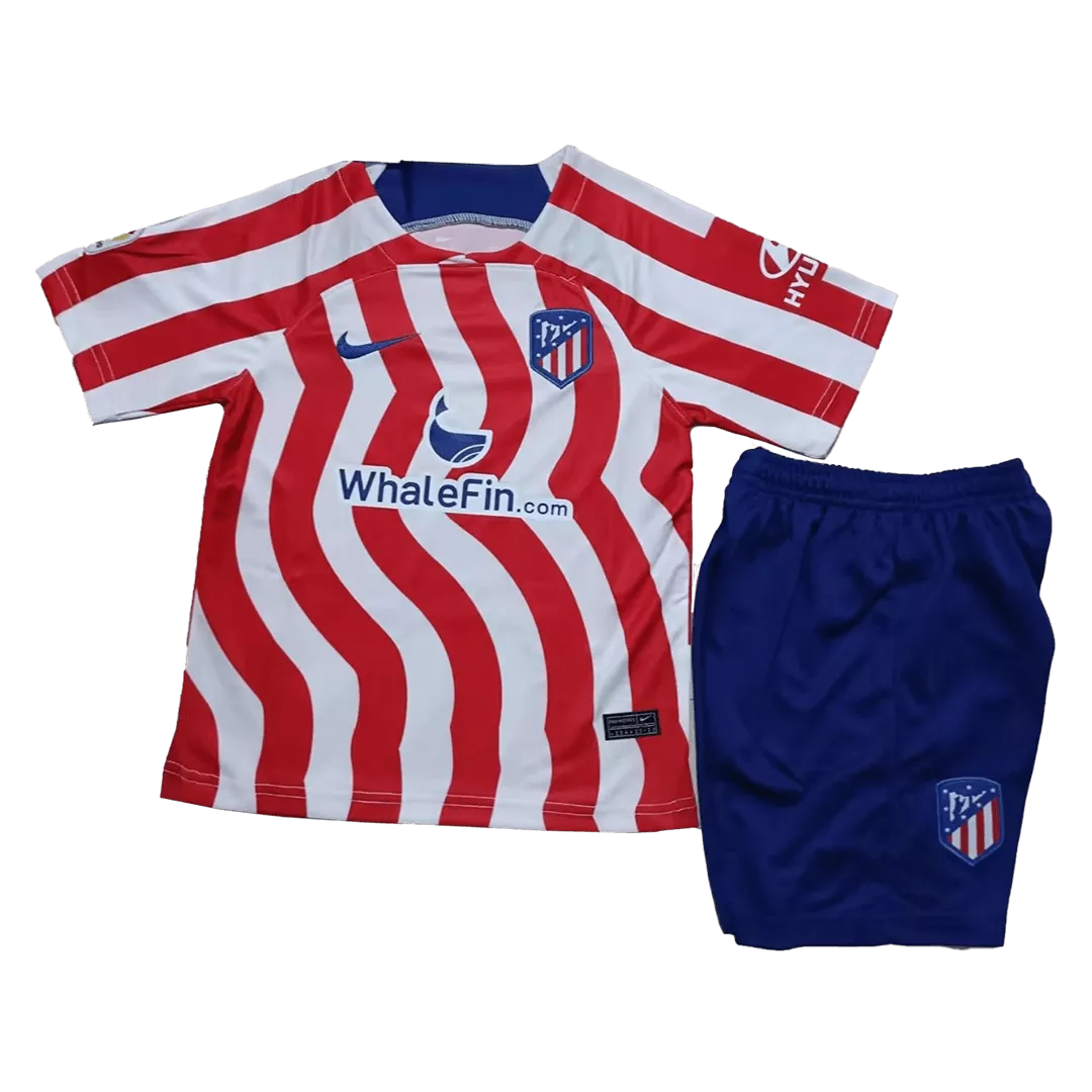 Atletico Madrid Football Mini Kit (Shirt+Shorts) Home 2022/23