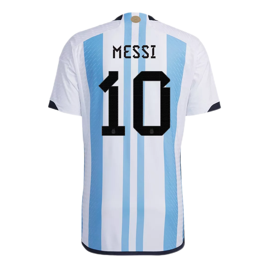 Authentic Messi #10 Argentina Football Shirt Home 2022