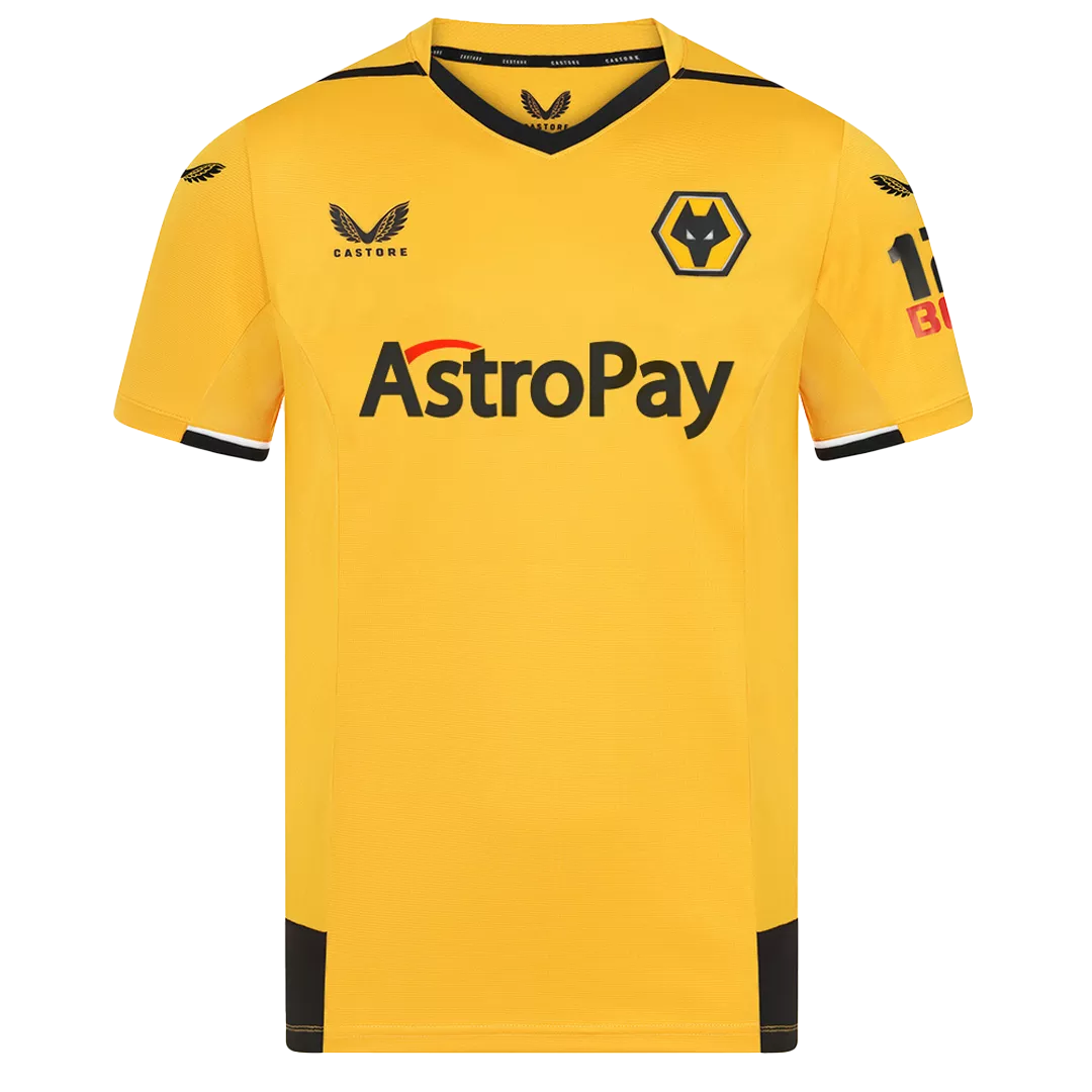 Wolverhampton Wanderers Football Shirt Home 2022/23