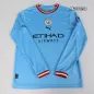 Manchester City Long Sleeve Football Shirt Home 2022/23 - bestfootballkits
