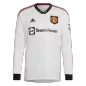 Manchester United Long Sleeve Football Shirt Away 2022/23 - bestfootballkits