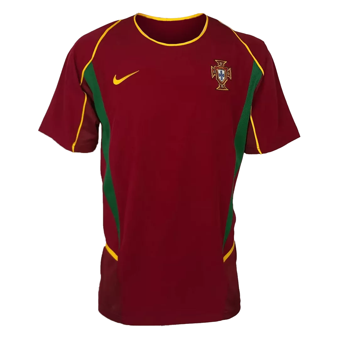 Portugal Classic Football Shirt Home 2002